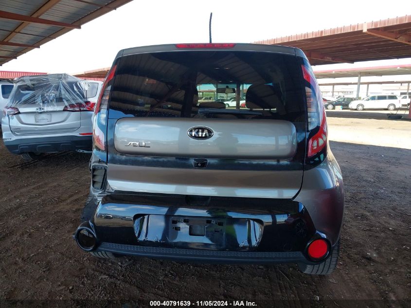 2016 Kia Soul + VIN: KNDJP3A55G7375959 Lot: 40791639