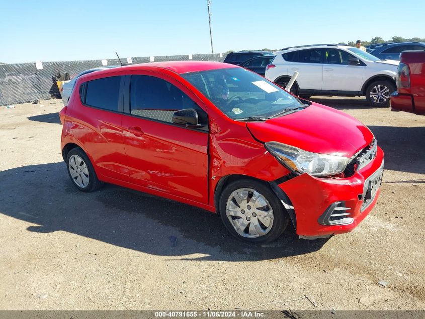 2016 Chevrolet Spark Ls Cvt VIN: KL8CB6SA7GC557022 Lot: 40791655