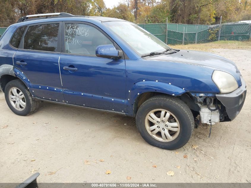 2008 Hyundai Tucson Limited V6/Se VIN: KM8JN72D78U755791 Lot: 40791656