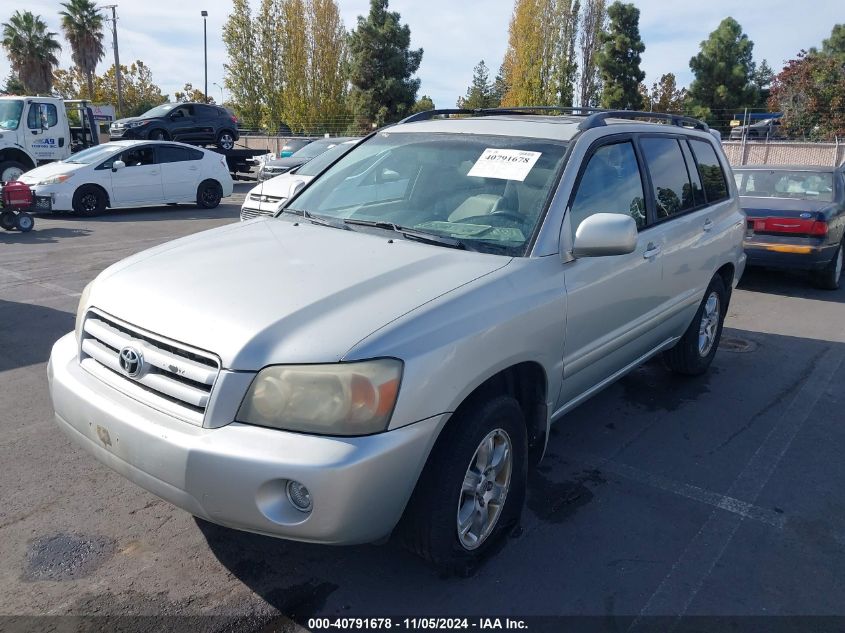 2004 Toyota Highlander V6 VIN: JTEDP21A440008555 Lot: 40791678