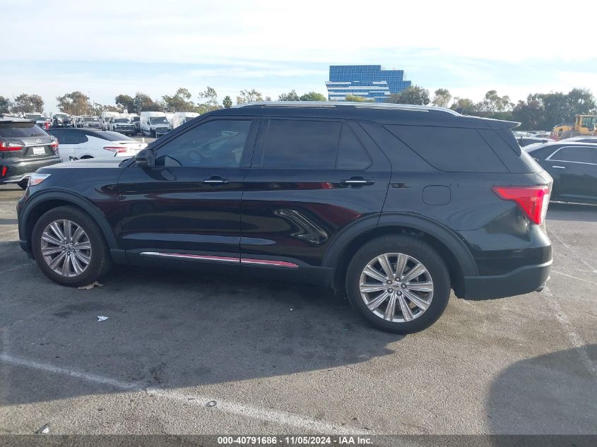 2020 Ford Explorer Limited VIN: 1FMSK7FH9LGC81697 Lot: 40791686