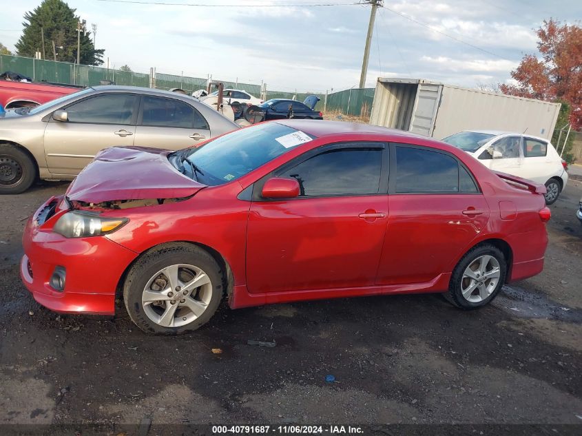 2012 Toyota Corolla S VIN: 2T1BU4EE2CC880556 Lot: 40791687