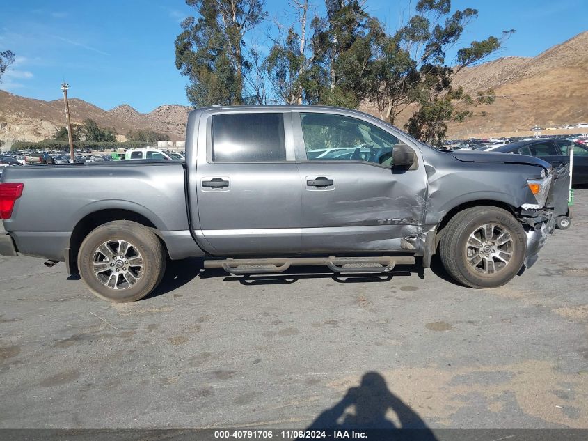 2024 Nissan Titan Sv 4X2 VIN: 1N6AA1EF4RN101236 Lot: 40791706