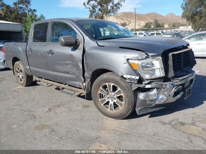 2024 Nissan Titan Sv 4X2 VIN: 1N6AA1EF4RN101236 Lot: 40791706