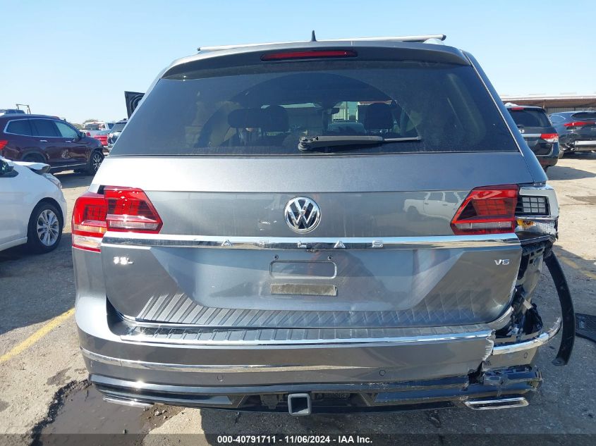 2019 Volkswagen Atlas 3.6L V6 Sel R-Line VIN: 1V2SR2CA4KC561610 Lot: 40791711