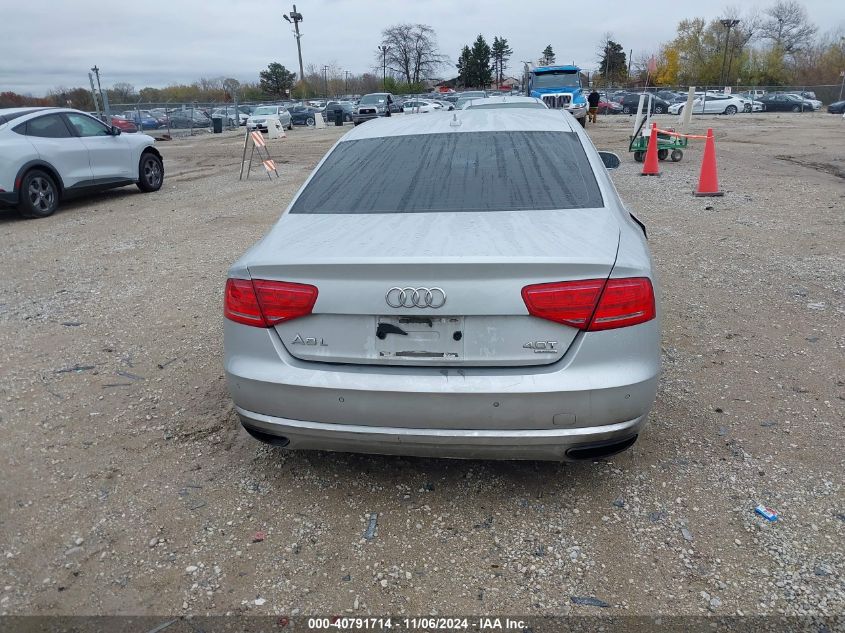 2013 Audi A8 L 4.0T VIN: WAUR2AFD0DN019011 Lot: 40791714