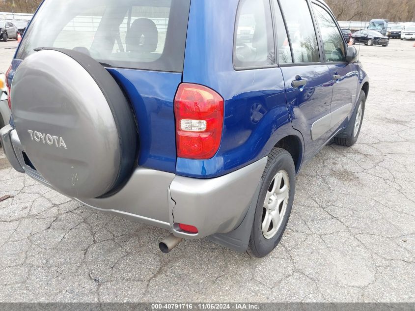 2004 Toyota Rav4 VIN: JTEGD20V940005581 Lot: 40791716