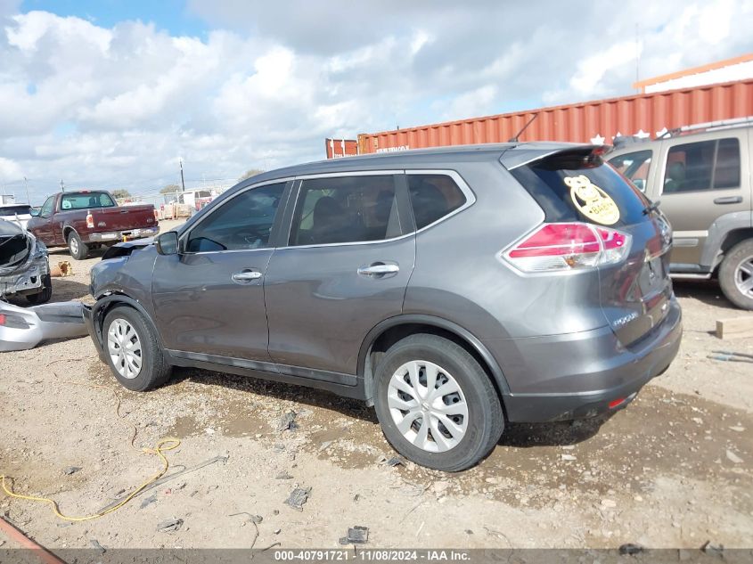 2015 Nissan Rogue S VIN: 5N1AT2ML3FC823066 Lot: 40791721