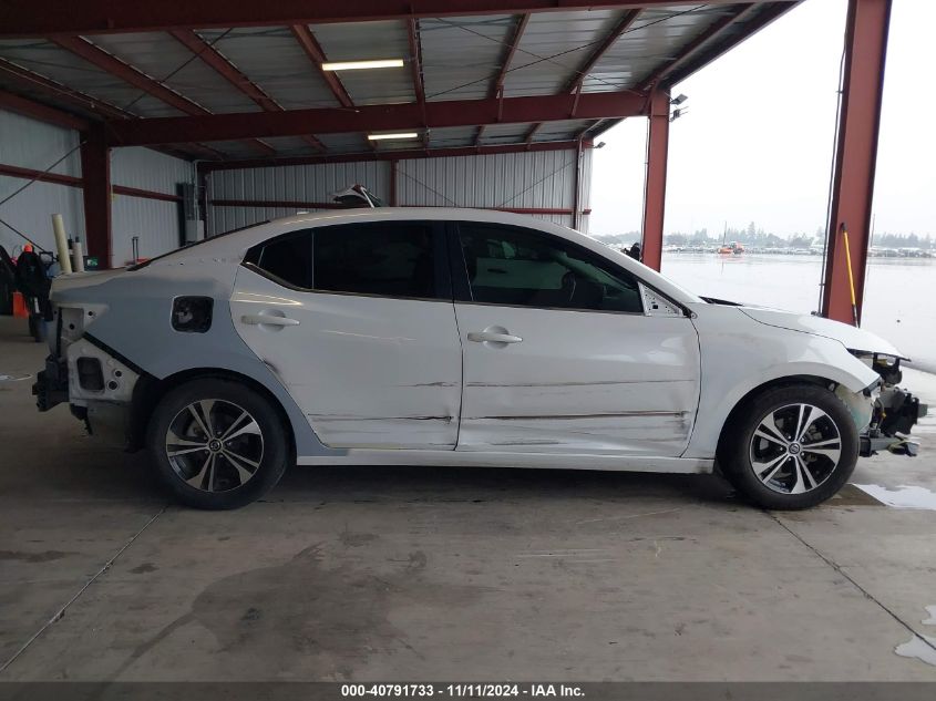 2022 Nissan Sentra Sv Xtronic Cvt VIN: 3N1AB8CV4NY238485 Lot: 40791733