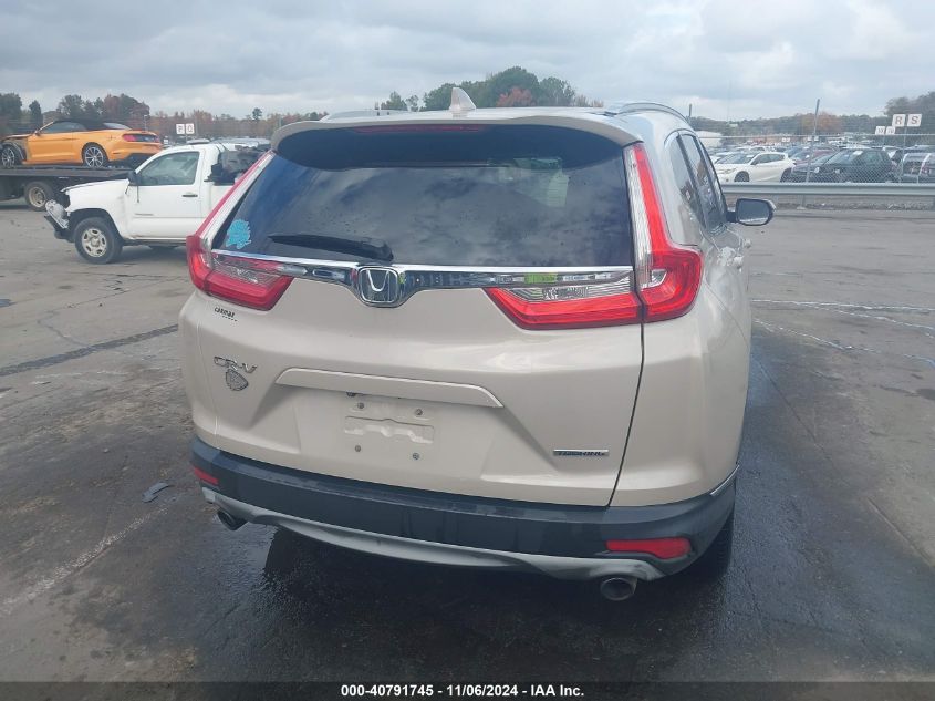 2017 Honda Cr-V Touring VIN: 5J6RW1H96HL017310 Lot: 40791745