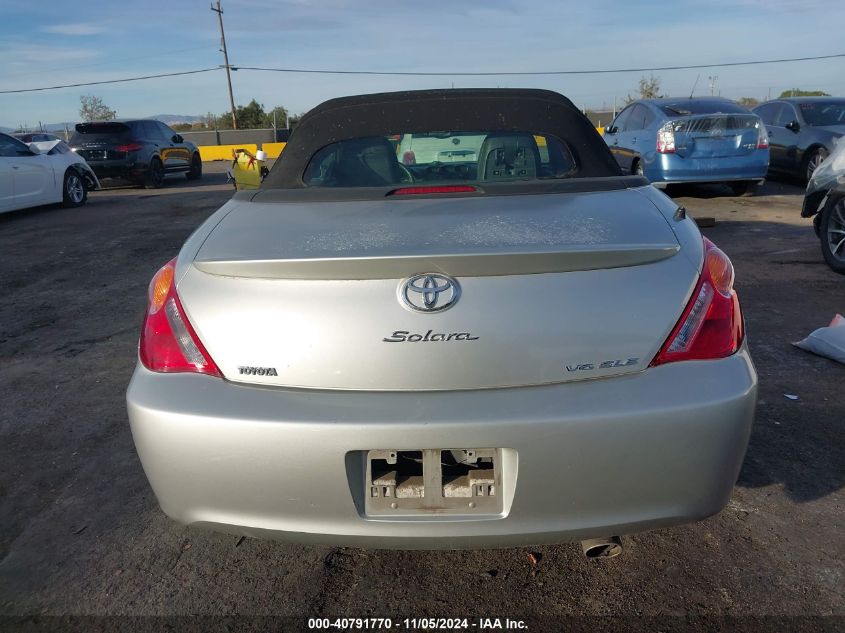 2006 Toyota Camry Solara Sle VIN: 4T1FA38P66U070917 Lot: 40791770