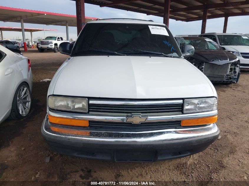 1998 Chevrolet Blazer Ls VIN: 1GNCS13W7W2222908 Lot: 40791772