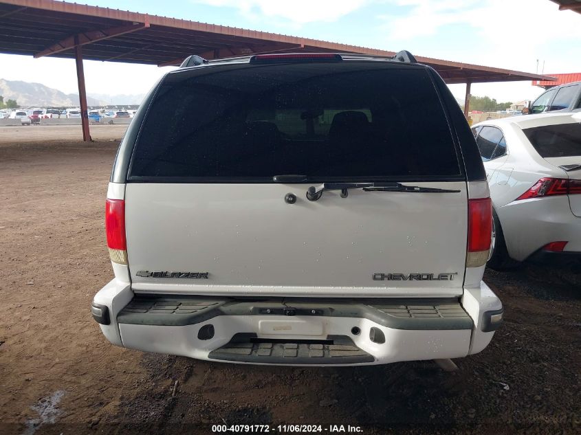 1998 Chevrolet Blazer Ls VIN: 1GNCS13W7W2222908 Lot: 40791772