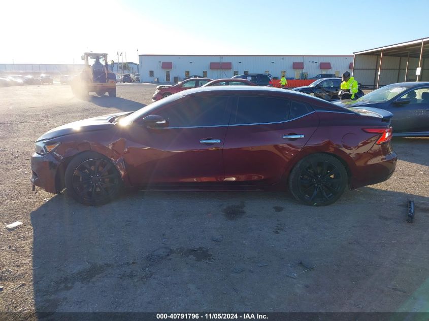 2017 Nissan Maxima 3.5 Sr VIN: 1N4AA6AP8HC408262 Lot: 40791796