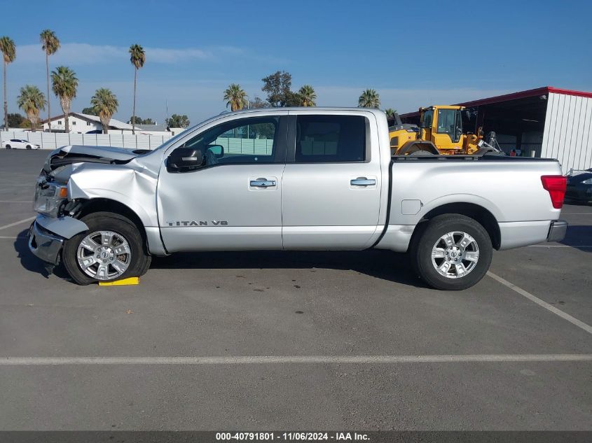 2018 Nissan Titan Sv VIN: 1N6AA1EJ4JN500298 Lot: 40791801