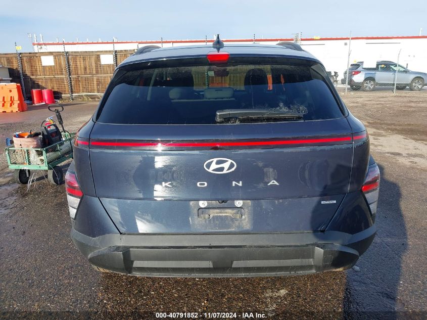 2024 Hyundai Kona Sel VIN: KM8HBCAB2RU179917 Lot: 40791852