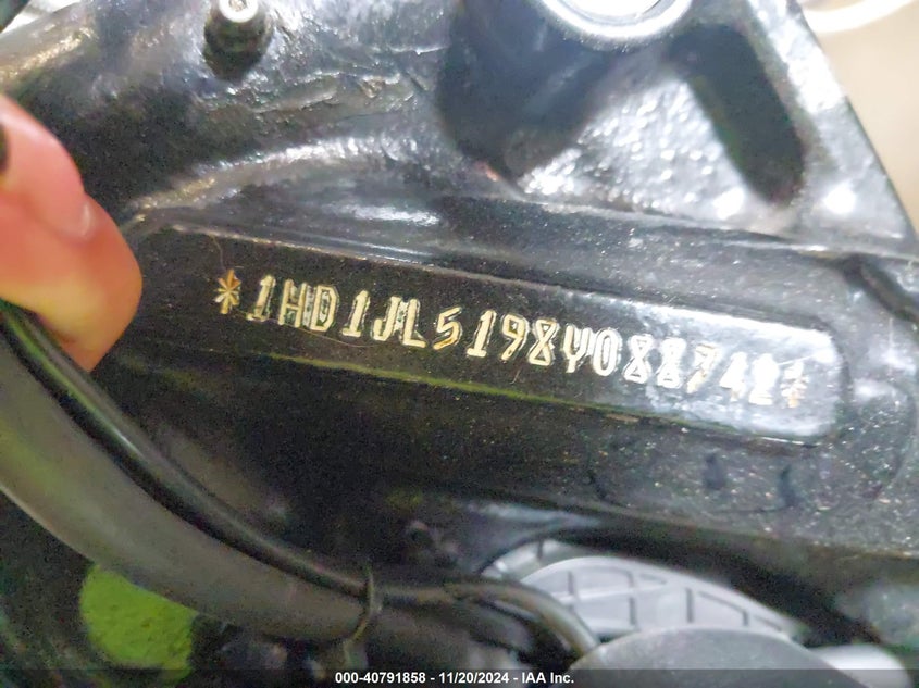 2008 HARLEY-DAVIDSON FXSTC 1HD1JL5198Y088142