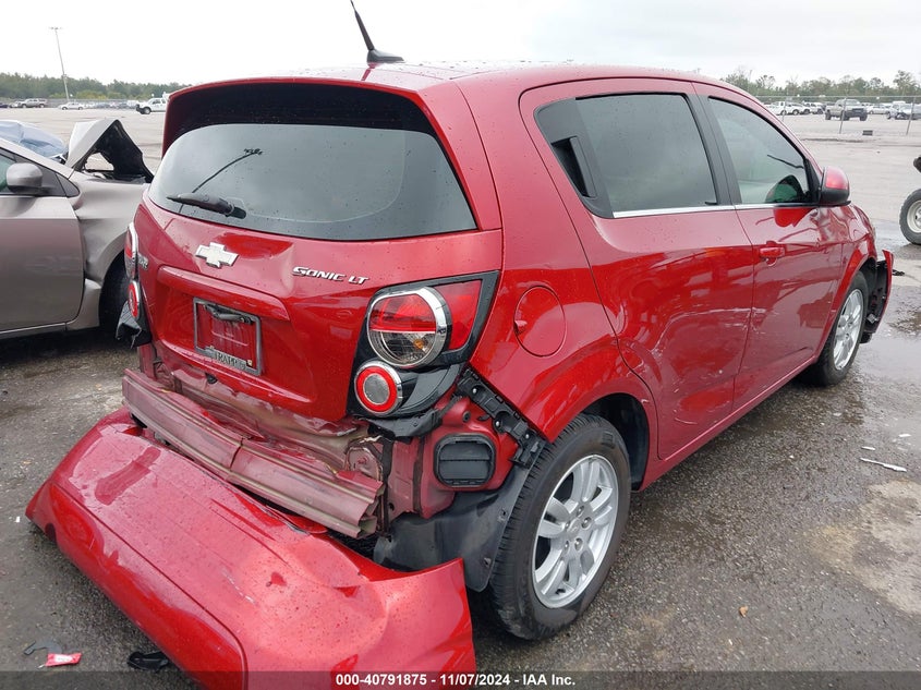 2013 CHEVROLET SONIC LT AUTO - 1G1JC6SH6D4254806