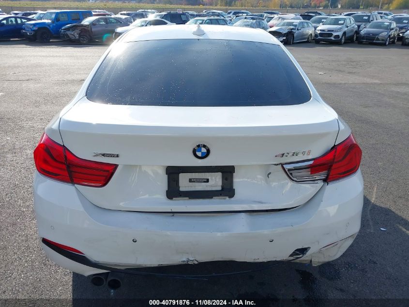 2019 BMW 430I Gran Coupe xDrive VIN: WBA4J3C5XKBL09289 Lot: 40791876