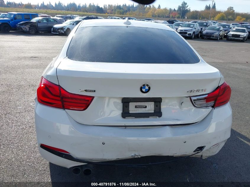 2019 BMW 430I Gran Coupe xDrive VIN: WBA4J3C5XKBL09289 Lot: 40791876