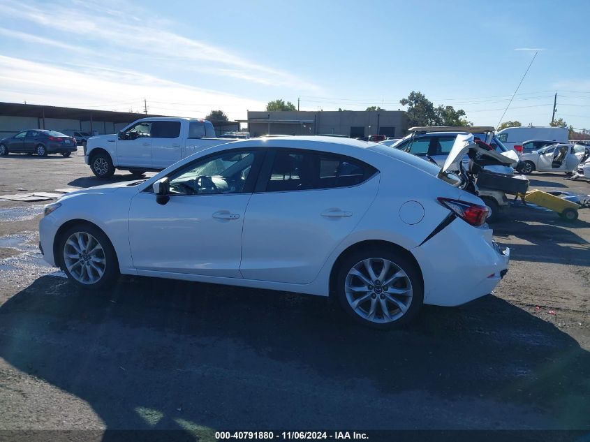 2014 Mazda Mazda3 S Grand Touring VIN: JM1BM1W36E1179800 Lot: 40791880