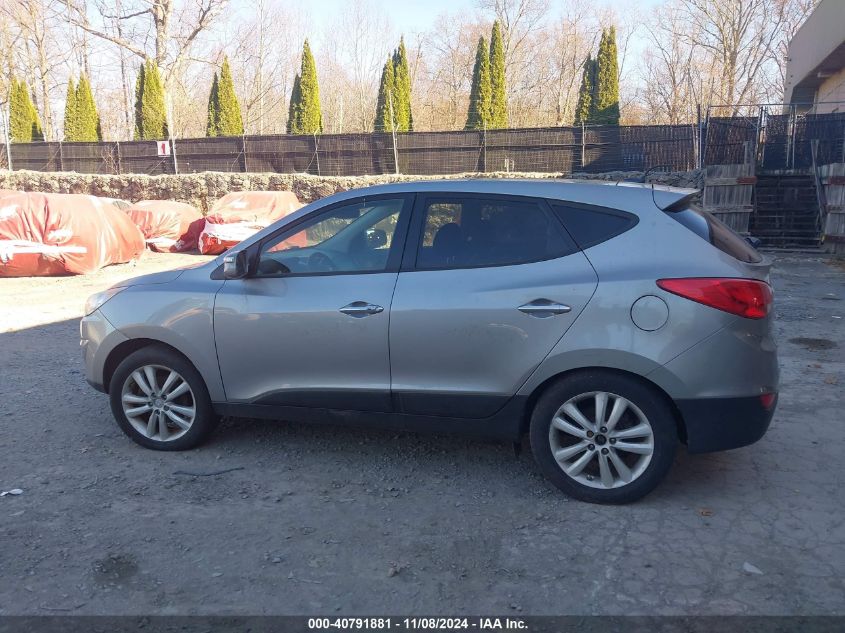 2013 Hyundai Tucson Limited VIN: KM8JUCAC3DU773705 Lot: 40791881