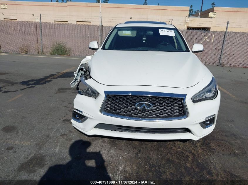 2020 Infiniti Q50 Luxe VIN: JN1EV7AP2LM206075 Lot: 40791888