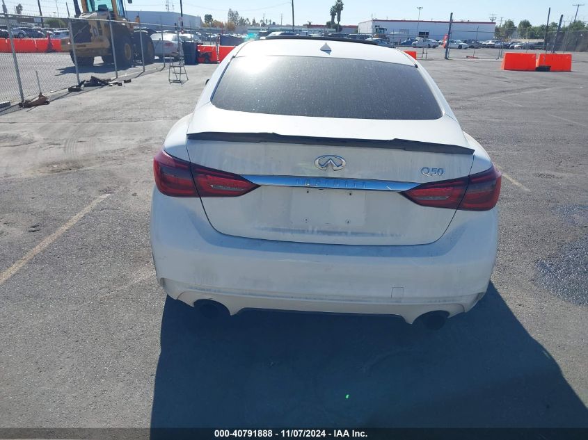 2020 Infiniti Q50 Luxe VIN: JN1EV7AP2LM206075 Lot: 40791888