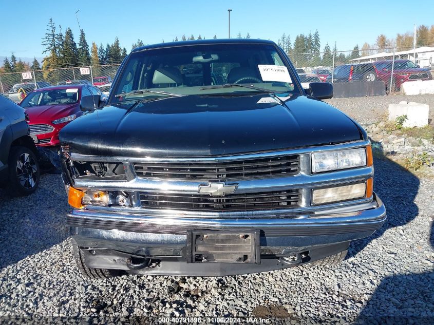 1997 Chevrolet Tahoe Lt VIN: 1GNEK13RXVJ373877 Lot: 40791898