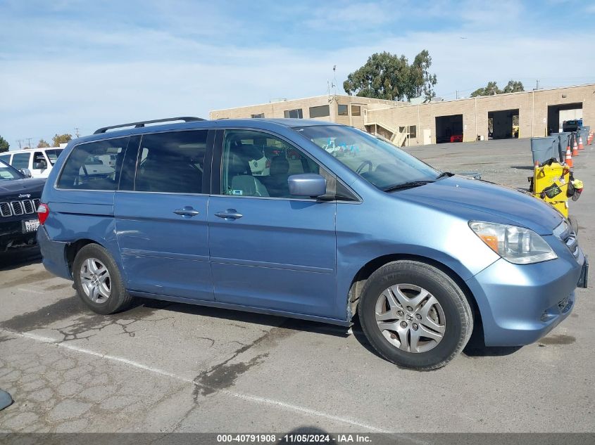 2006 Honda Odyssey Ex-L VIN: 5FNRL38746B089339 Lot: 40791908