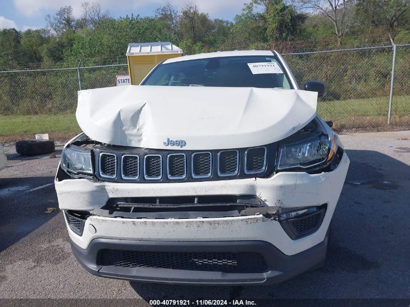 2018 Jeep Compass Sport Fwd VIN: 3C4NJCAB5JT263304 Lot: 40791921