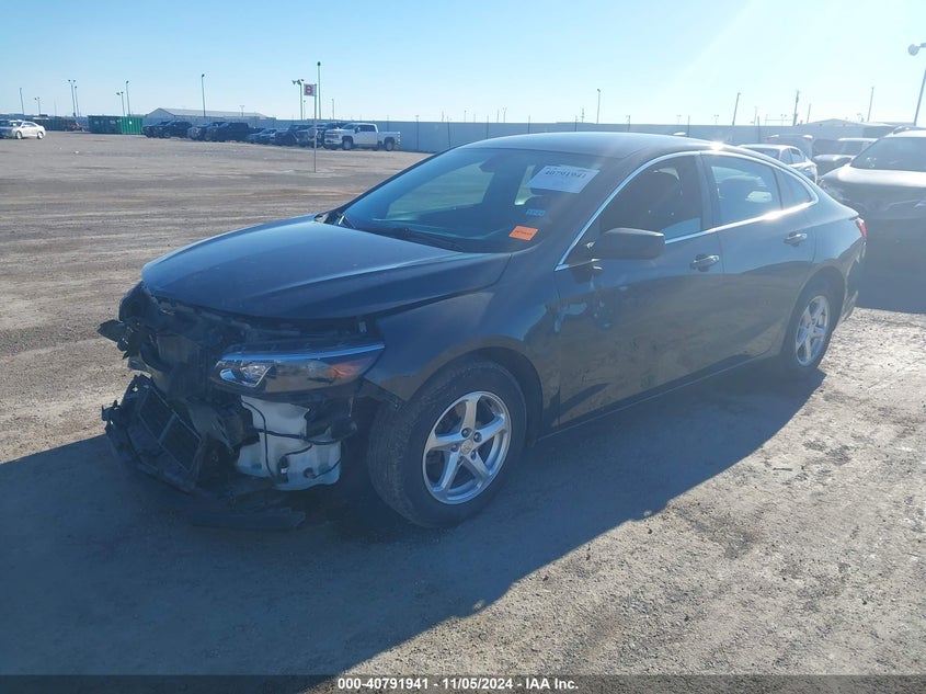 VIN 1G1ZB5STXJF228746 2018 CHEVROLET MALIBU 1LS