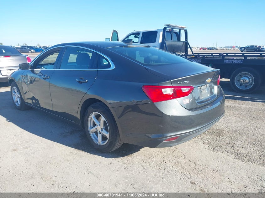 VIN 1G1ZB5STXJF228746 2018 CHEVROLET MALIBU 1LS
