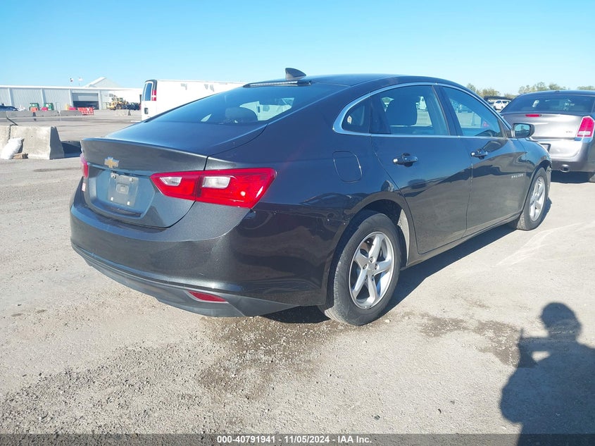 VIN 1G1ZB5STXJF228746 2018 CHEVROLET MALIBU 1LS
