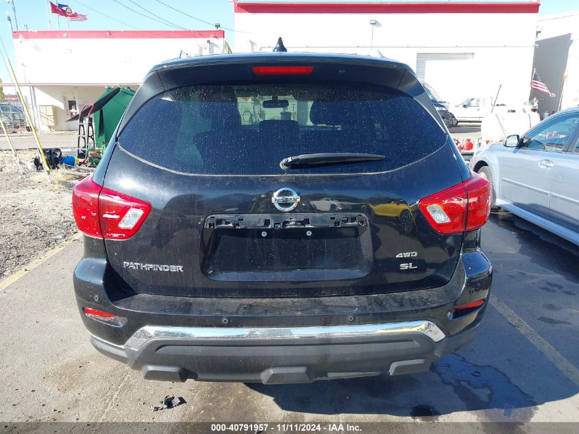 2020 Nissan Pathfinder Sl 4Wd VIN: 5N1DR2CM7LC607142 Lot: 40791957