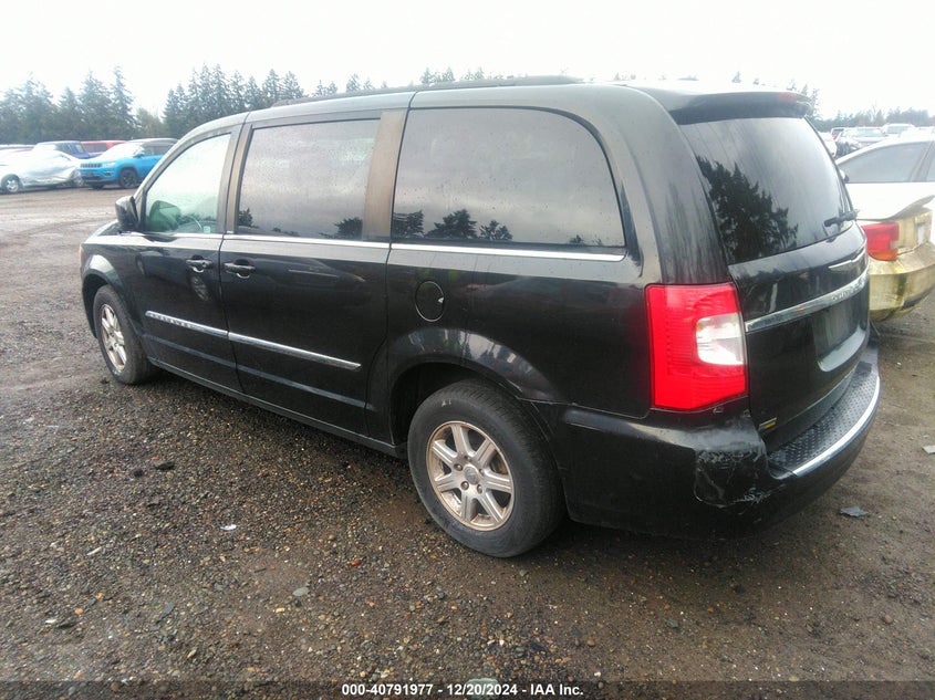 Vin: 2c4rc1bg6dr526837, lot: 41281462, chrysler town & country touring 20133