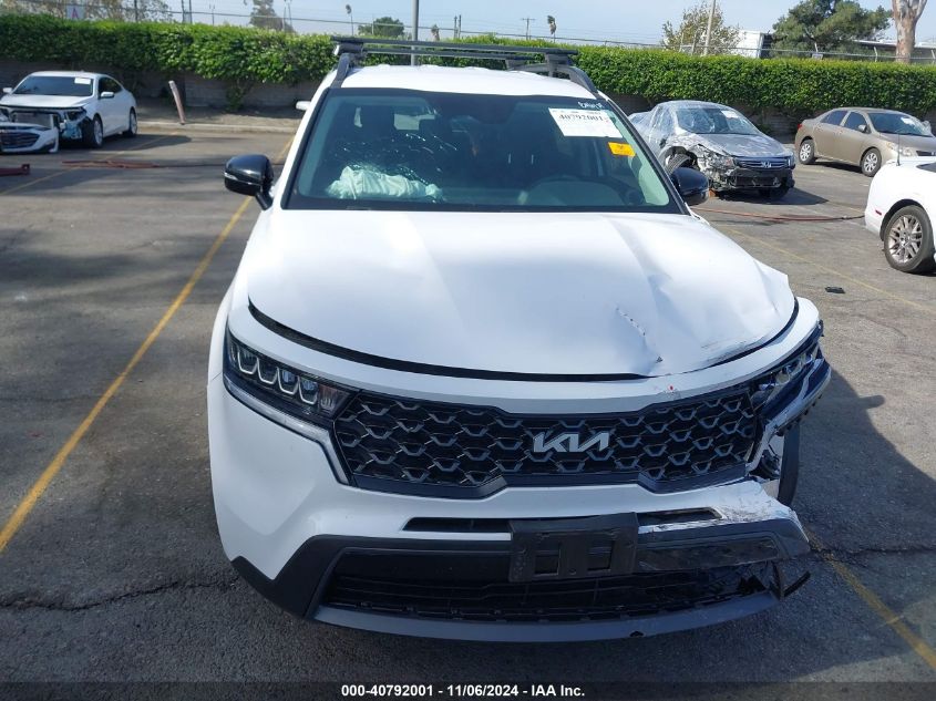 2022 KIA SORENTO X-LINE S - 5XYRLDLC3NG112952