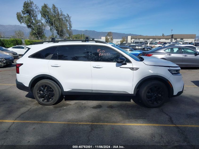 2022 KIA SORENTO X-LINE S - 5XYRLDLC3NG112952