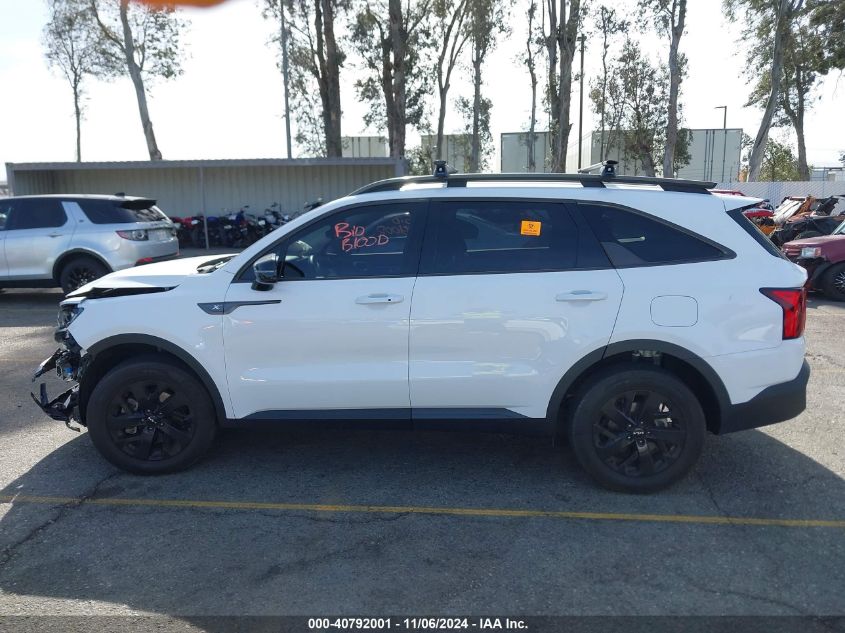 2022 KIA SORENTO X-LINE S - 5XYRLDLC3NG112952