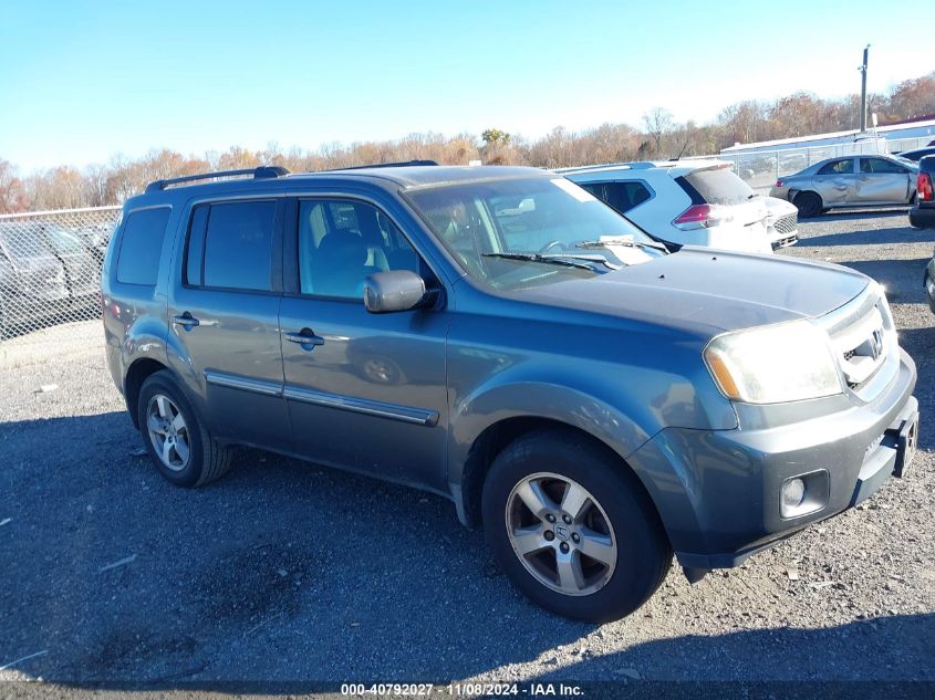 2010 Honda Pilot Ex-L VIN: 5FNYF4H50AB018252 Lot: 40792027