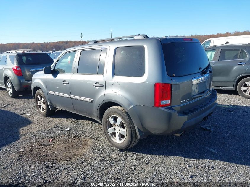 2010 Honda Pilot Ex-L VIN: 5FNYF4H50AB018252 Lot: 40792027