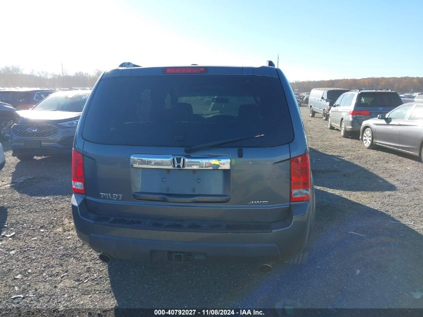 2010 Honda Pilot Ex-L VIN: 5FNYF4H50AB018252 Lot: 40792027