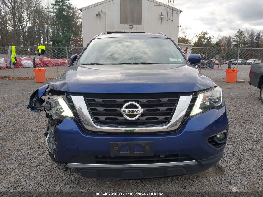 2017 Nissan Pathfinder Sv VIN: 5N1DR2MM7HC647162 Lot: 40792030