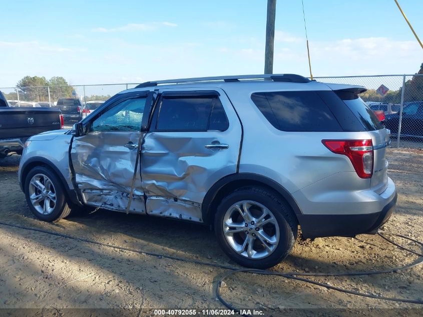 2013 Ford Explorer Limited VIN: 1FM5K7F87DGC67196 Lot: 40792055