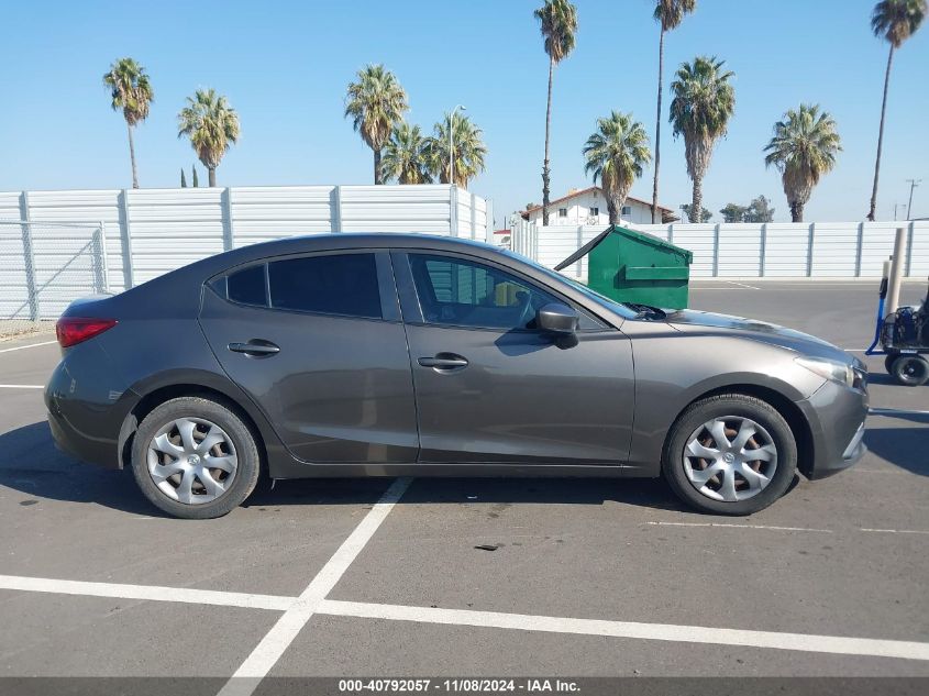 2016 Mazda Mazda3 I Sport VIN: JM1BM1T72G1319271 Lot: 40792057