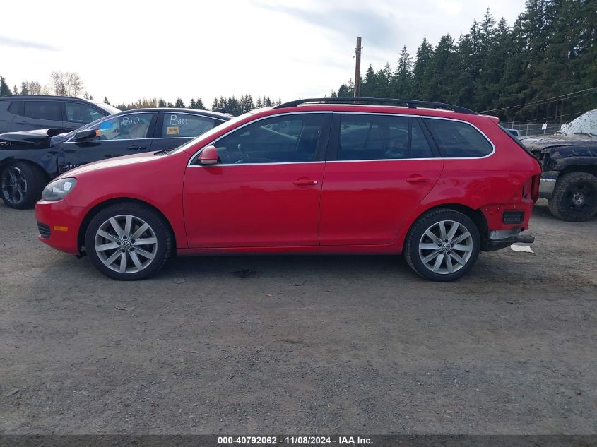 2014 VOLKSWAGEN JETTA SPORTWAGEN 2.0L TDI - 3VWPL7AJ0EM618443