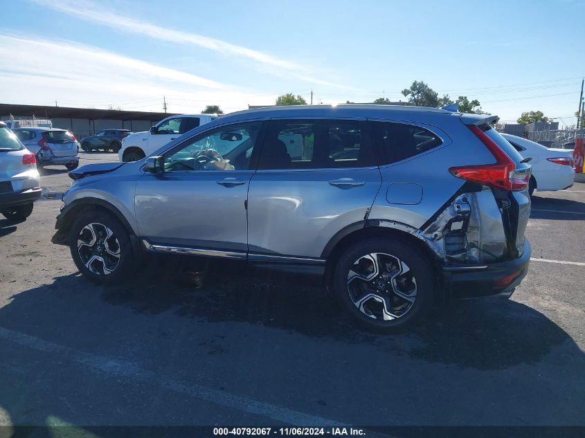 2018 Honda Cr-V Touring VIN: 7FARW1H94JE006891 Lot: 40792067