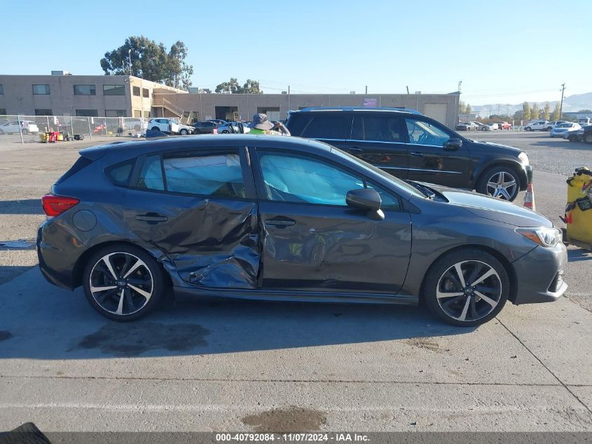 2020 Subaru Impreza Sport 5-Door VIN: 4S3GTAM62L3708036 Lot: 40792084