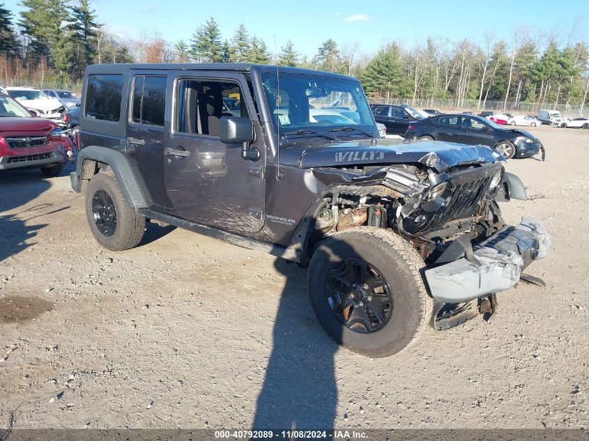 2016 Jeep Wrangler, Unlimited...