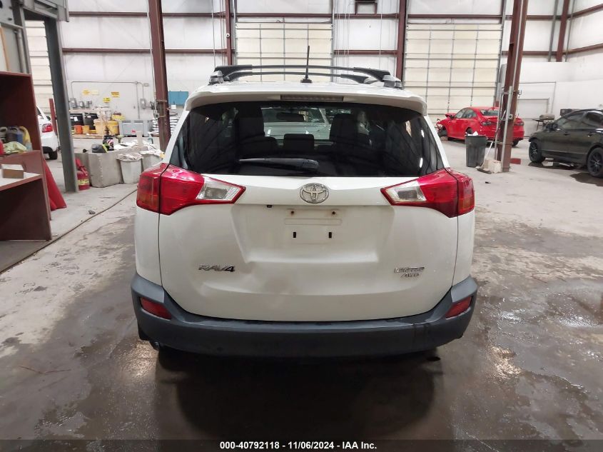 2015 Toyota Rav4 Limited VIN: 2T3DFREV2FW352039 Lot: 40792118